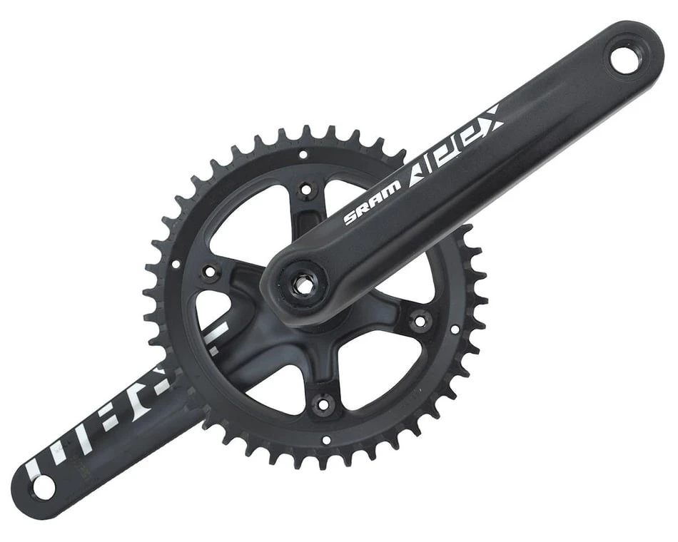 SRAM Apex 1 X-Sync Crankset (Black) (1 X 10/11 Speed) (GXP Spindle) (172.5mm) (42T) (110 Aymmetric BCD) - Image 2