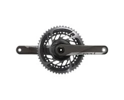 SRAM RED AXS Crankset (Black) (2 X 12 Speed) (DUB Spindle) (165mm) (46/33T)