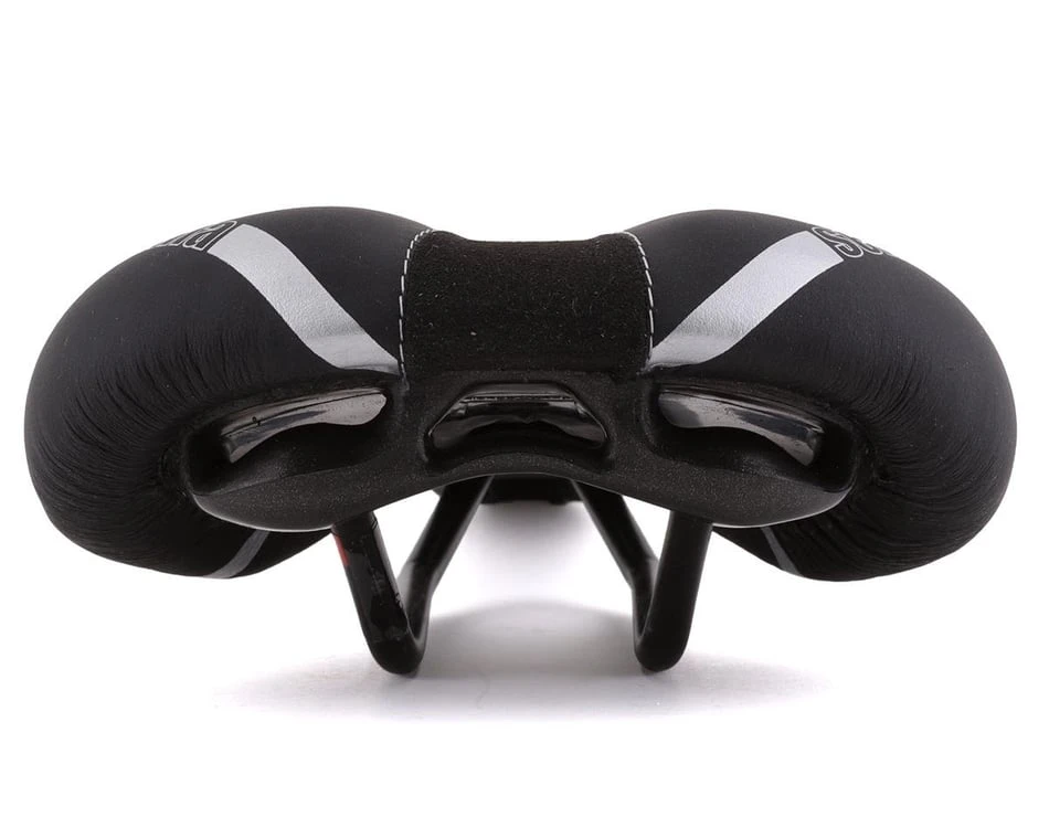 Selle Italia Lady Gel Flow Saddle (Black) (Manganese Rails) (L2) (160mm) - Image 3