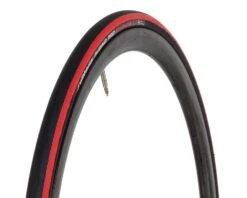 Vittoria Rubino Pro Road Tire (Black/Red) (700c / 622 ISO) (25mm) (Folding) (G2.0)