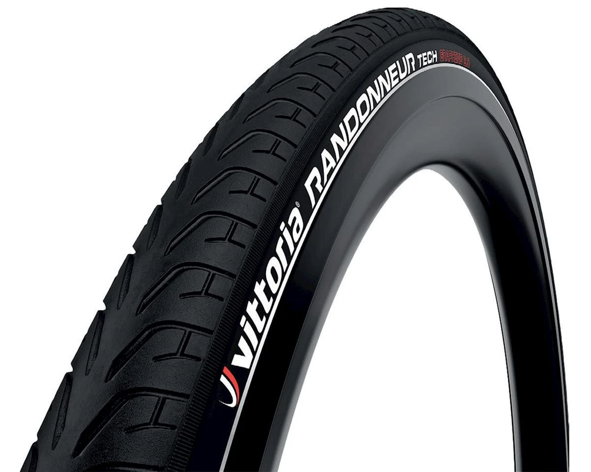 Vittoria Randonneur Tech City Tire (Black/Reflective) (700c / 622 ISO) (40mm) (Wire) (G2.0)