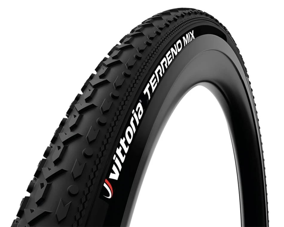 Vittoria Terreno Mix Gravel Tire (Black) (700c / 622 ISO) (33mm) (Folding) (2C)