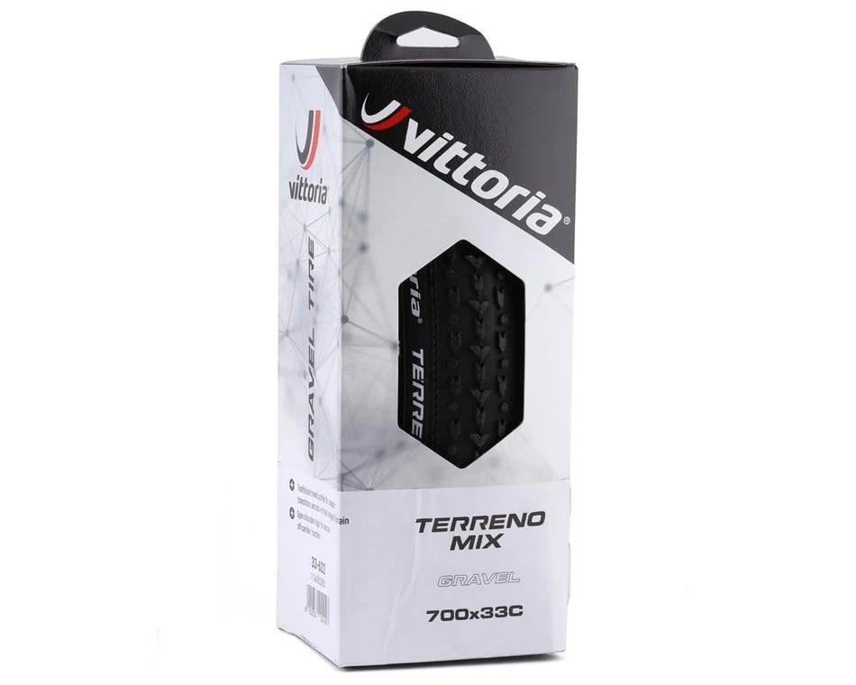 Vittoria Terreno Mix Gravel Tire (Black) (700c / 622 ISO) (33mm) (Folding) (2C) - Image 3