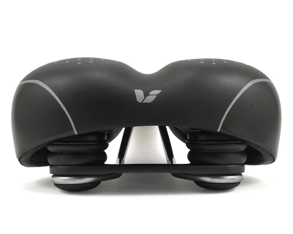 Liv Connect Comfort Women's Saddle (Black) (Steel Rails) - Image 3
