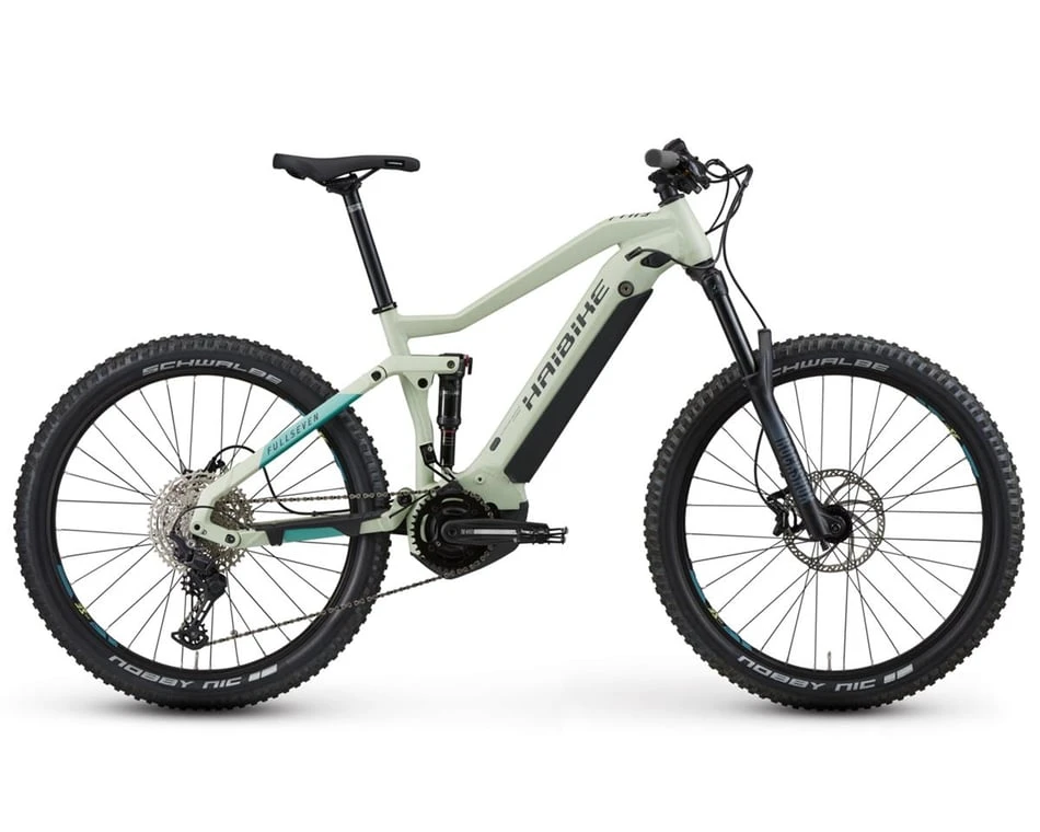 Haibike Fullseven 5 Full Suspension E-Bike (Arctic Frost) (S)