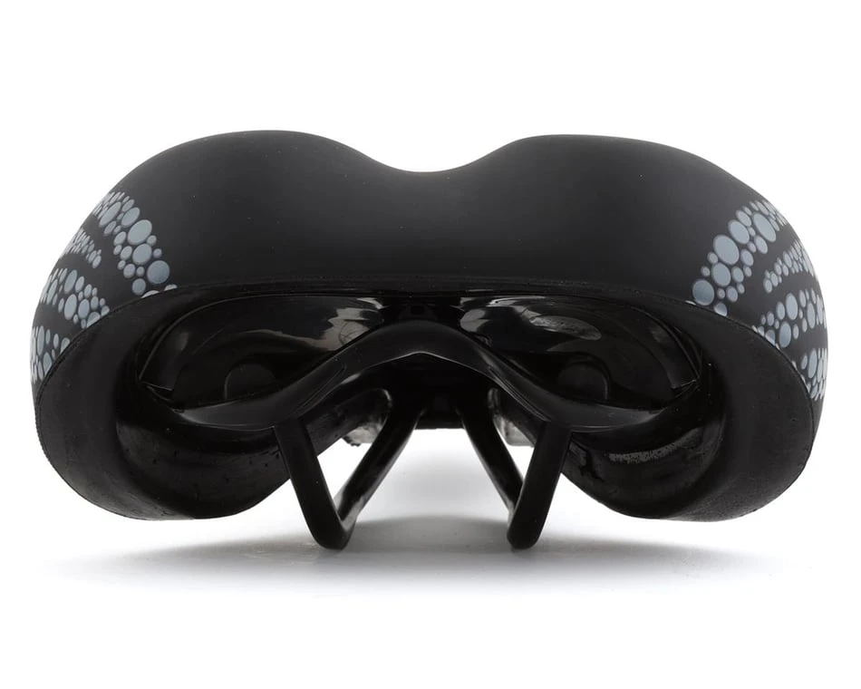 Terry Women's Cite X Gel Saddle (Black/Bubbles) (Steel Rails) (175mm) - Image 3