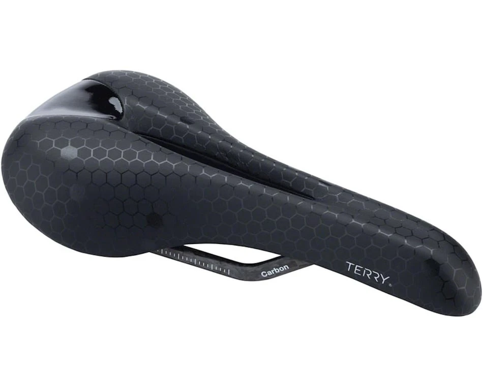 Terry Fly Carbon Men's Saddle (Black) (Carbon Rails)