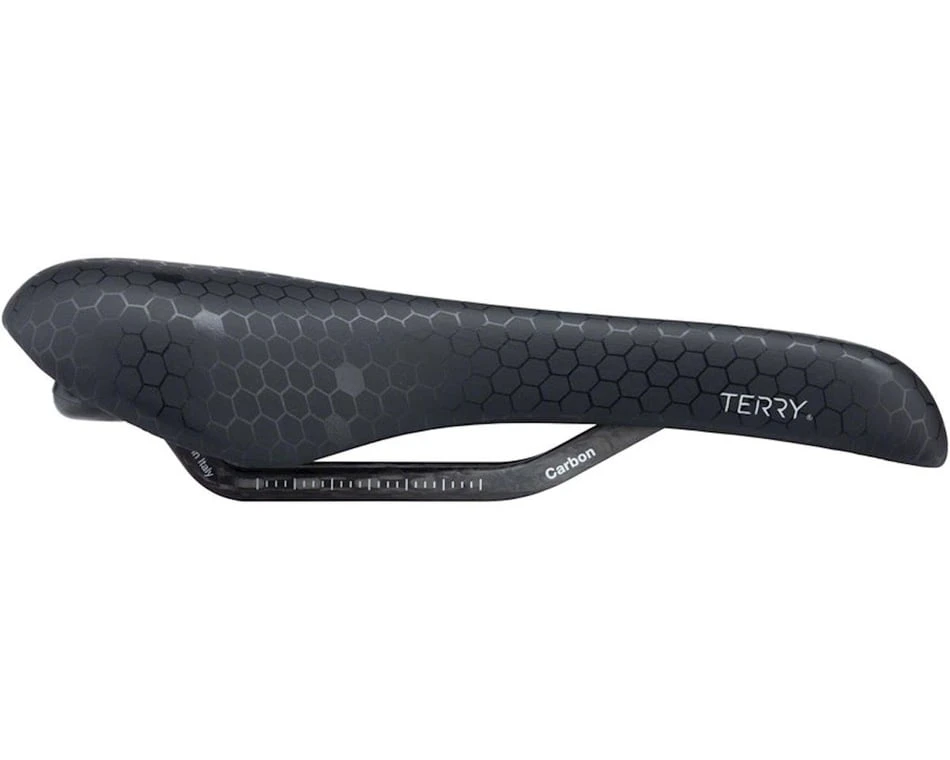 Terry Fly Carbon Men's Saddle (Black) (Carbon Rails) - Image 2