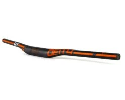 Deity Skywire Carbon Riser Handlebar (Orange) (35mm) (15mm Rise) (800mm) (5/9° Sweep)