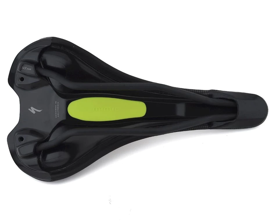 Specialized Romin Evo Expert (Black) (Titanium Rails) (143mm) (w/ Mimic) - Image 4