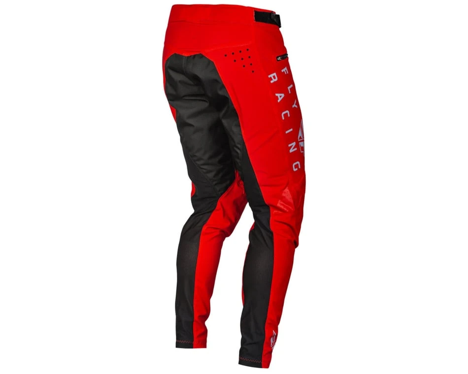 Fly Racing Youth Radium Bike Pants (Red/Black/Grey) (22) - Image 2