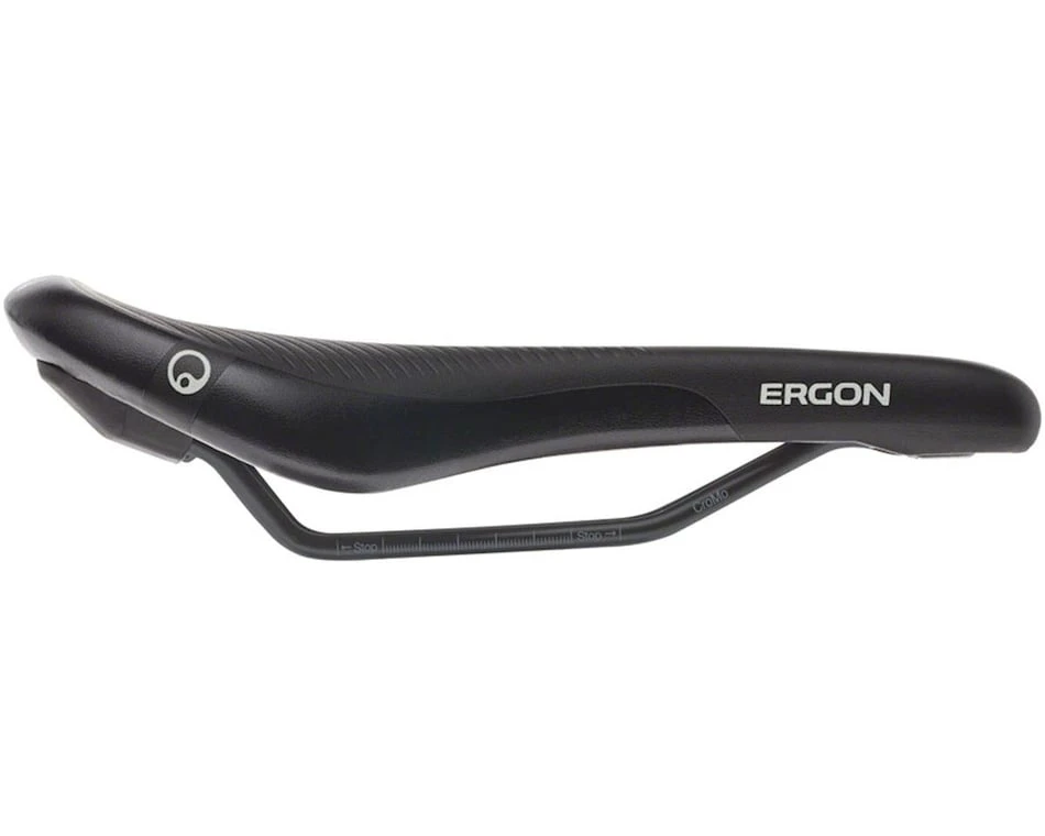 Ergon SM E-Mountain Sport Men's Saddle (Black) (Chromoly Rails) (M/L) (155mm) (E-Bike) - Image 3