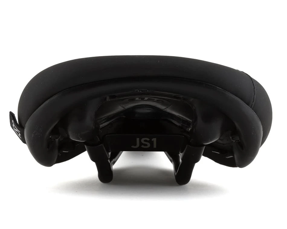 Title MTB JS1 Saddle (Black) (Chromoly Rails) - Image 3
