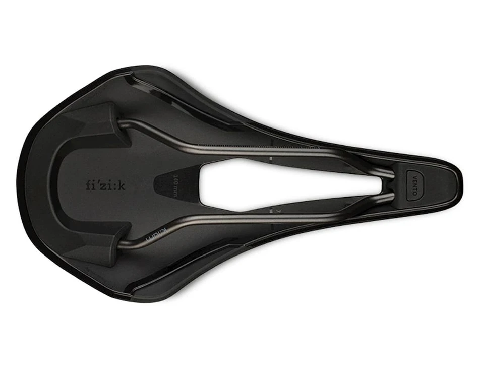 Fizik Vento Argo R5 Saddle (Black) (S-Alloy Rails) (140mm) - Image 4