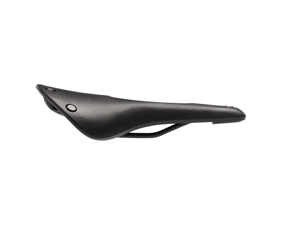 Brooks C17 Cambium Carved Saddle (Black) (Steel Rails) (164mm) - Image 3