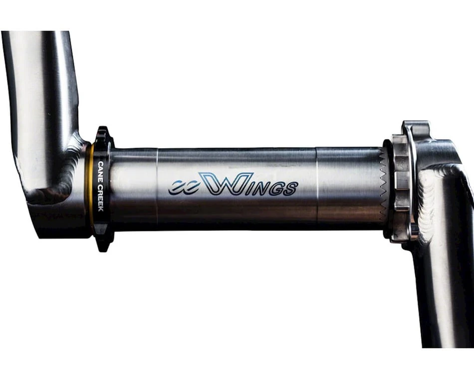 Cane Creek EeWings Titanium Mountain Crankset (Brushed Titanium) (175mm) (30mm Spindle) - Image 6
