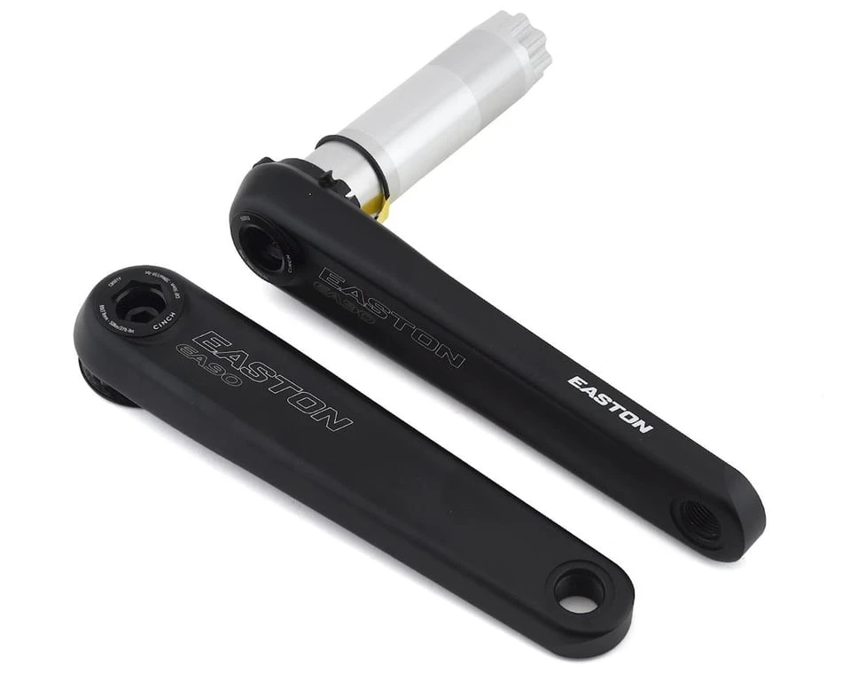 Easton EA90 Crank Arms W/o BB (Black) (172.5mm)