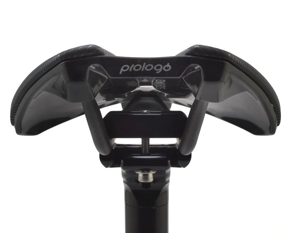 Prologo Dimension 143 Saddle (Black) (Nack Carbon Rails) (143mm) - Image 3