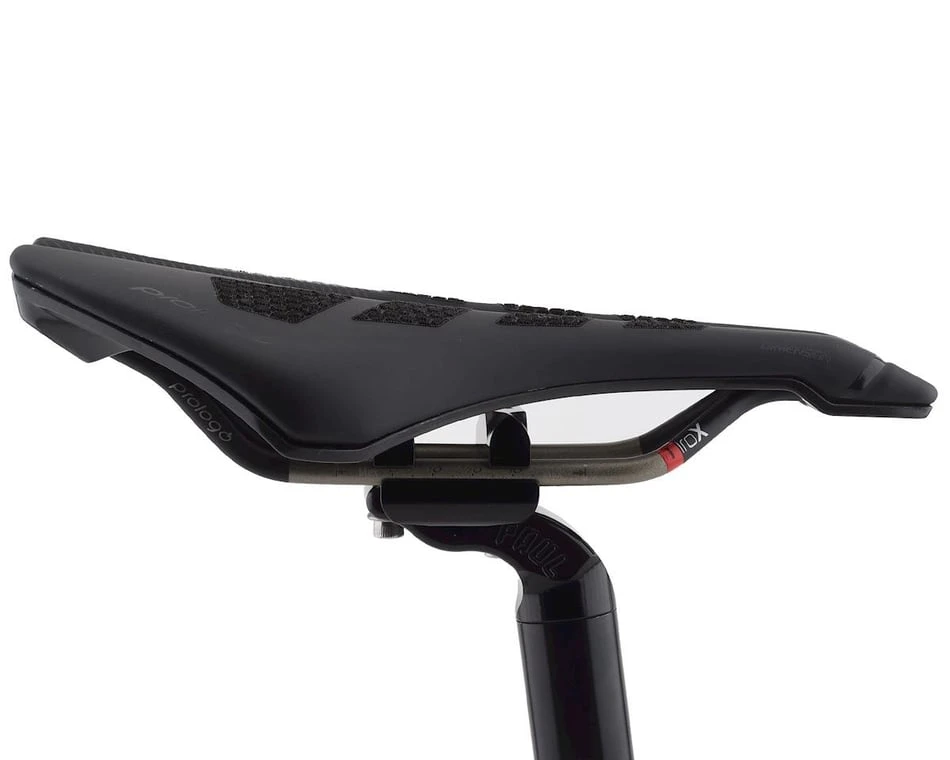 Prologo Dimension 143 CPC Saddle (Black) (Tirox Rails) (143mm) - Image 2