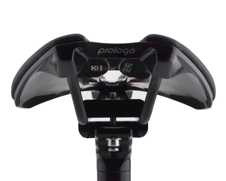Prologo Dimension 143 CPC Saddle (Black) (Tirox Rails) (143mm) - Image 3