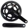 Shimano Tourney FC-A070 Crankset (Black) (2 X 7/8 Speed) (Square Taper) (170mm) (50/34T) (Riveted)