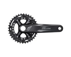 Shimano Deore M4100 Crankset W/ Chainrings (2 X 10 Speed) (170mm) (36/26T) (48.8mm Chainline)