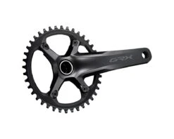 Shimano GRX FC-RX600 Crankset (Black) (1 X 11 Speed) (Hollowtech II) (165mm) (40T) (110 Asymmetric BCD)