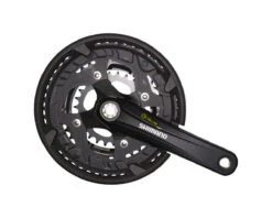 Shimano Alivio T4010 Octalink Crankset W/ Chainguard (3 X 9 Speed) (170mm) (48/36/26T)