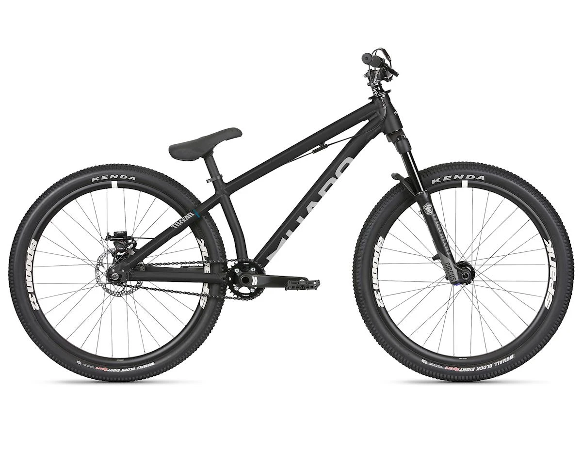 Haro Thread Two Dirt Jumper 26" Bike (23.3" Toptube) (Matte Black)