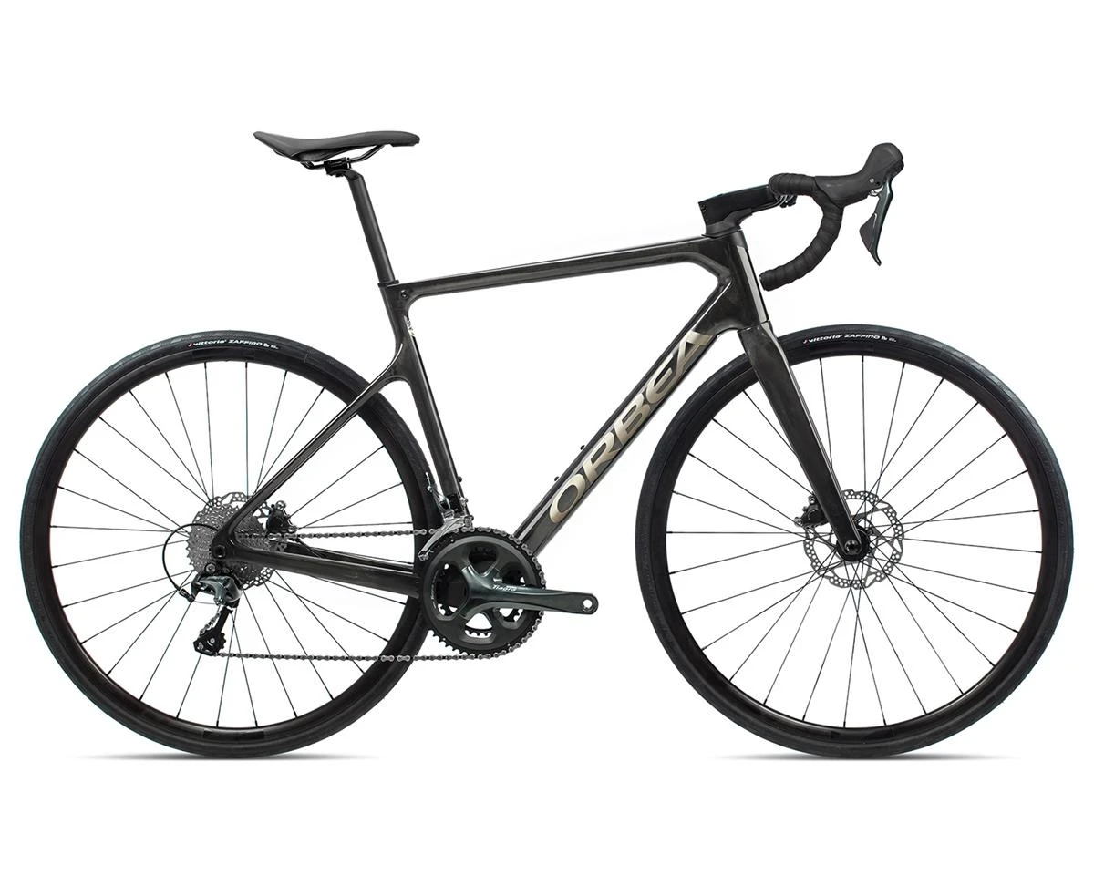 Orbea Orca M40 Performance Road Bike (Gloss Raw Carbon/Titanium) (49cm) (2022)