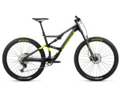 Orbea Occam H30 Full Suspension Mountain Bike (Dark Green Metallic/Lima Green) (L) (2022)