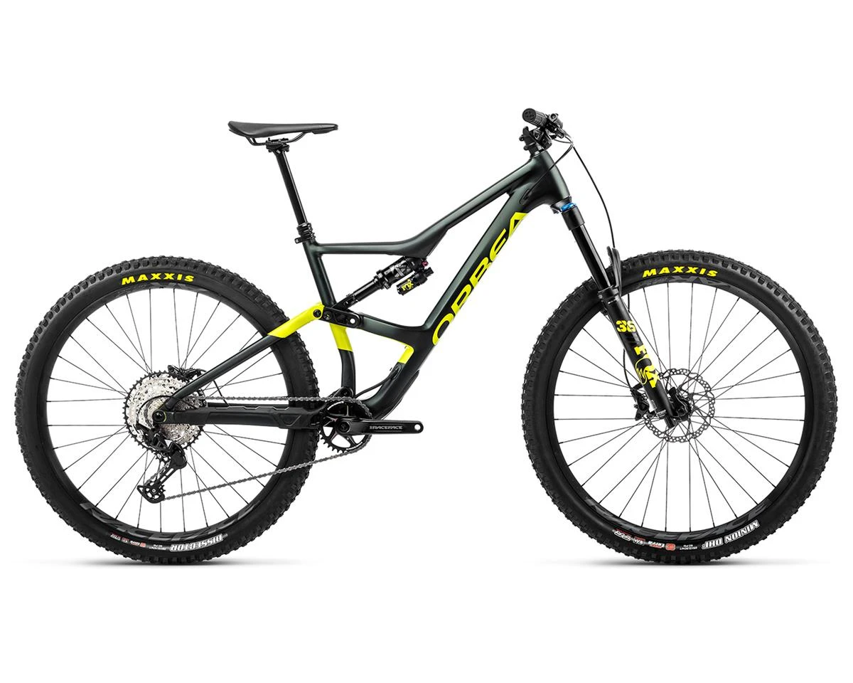 Orbea Occam H20 LT Full Suspension Mountain Bike (Metallic Green/Lime Green) (M) (2022)