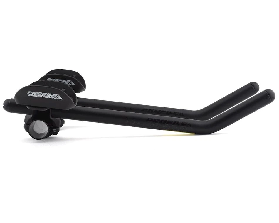 Profile Design Sonic Ergo 35a Shallow Ski-Bend Aluminum Clip-on Aerobar (Black) - Image 3
