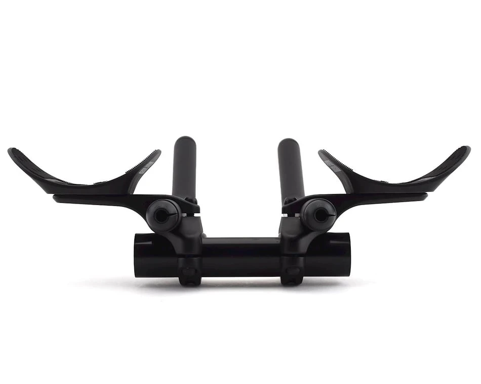 Profile Design Sonic Ergo 35a Shallow Ski-Bend Aluminum Clip-on Aerobar (Black) - Image 4