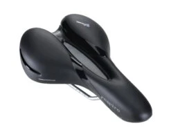 Selle Royal Women's Respiro Moderate Saddle (Black) (Manganese Rails) (199mm)