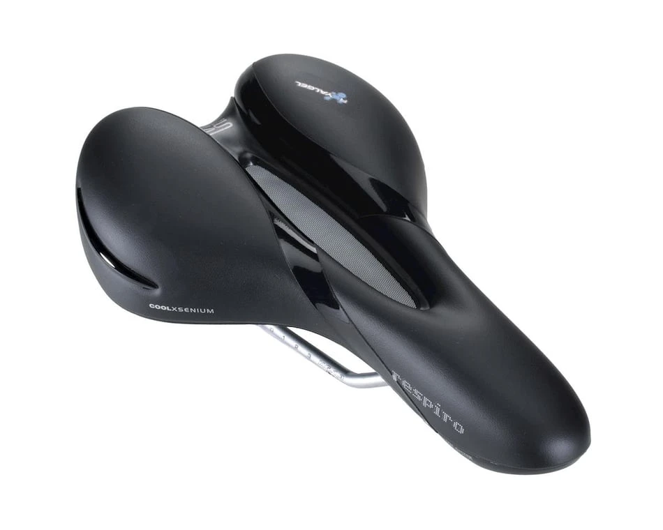 Selle Royal Women's Respiro Moderate Saddle (Black) (Manganese Rails) (199mm)