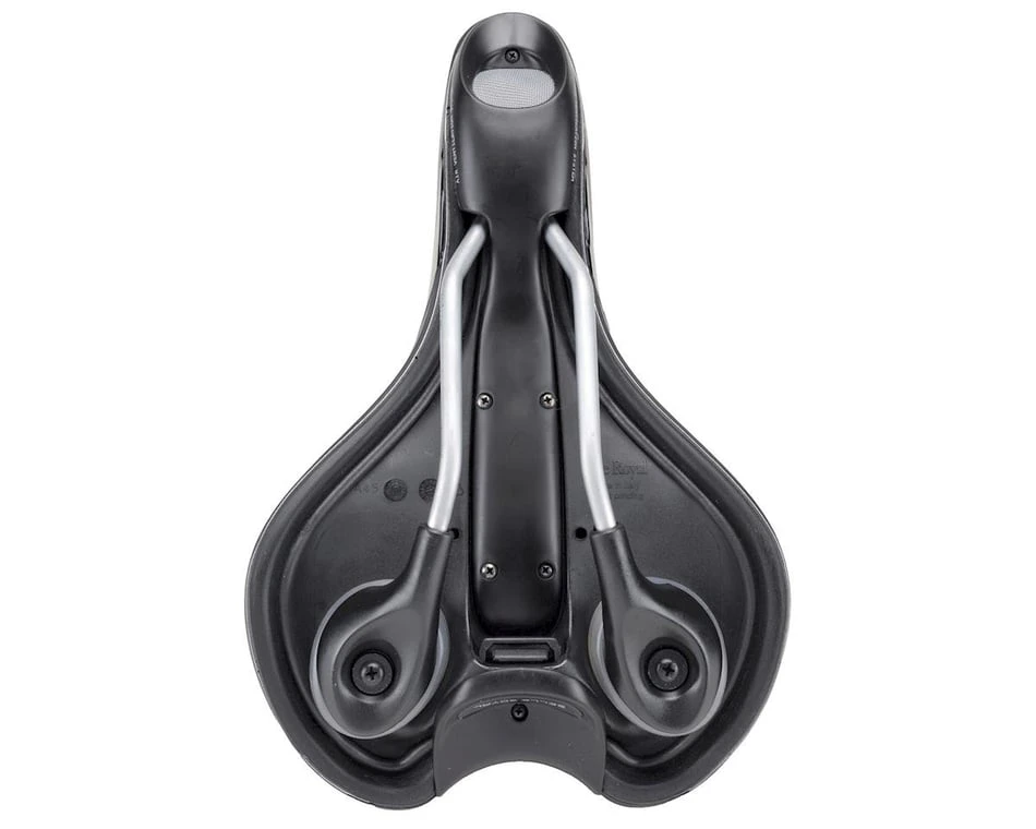 Selle Royal Women's Respiro Moderate Saddle (Black) (Manganese Rails) (199mm) - Image 3