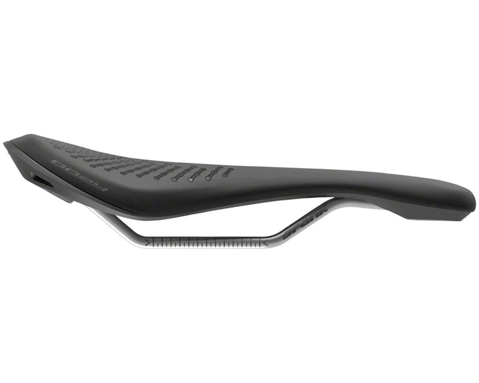Spank Oozy 220 Saddle (Black/Grey) (Chromoly Rails) (144mm) - Image 4