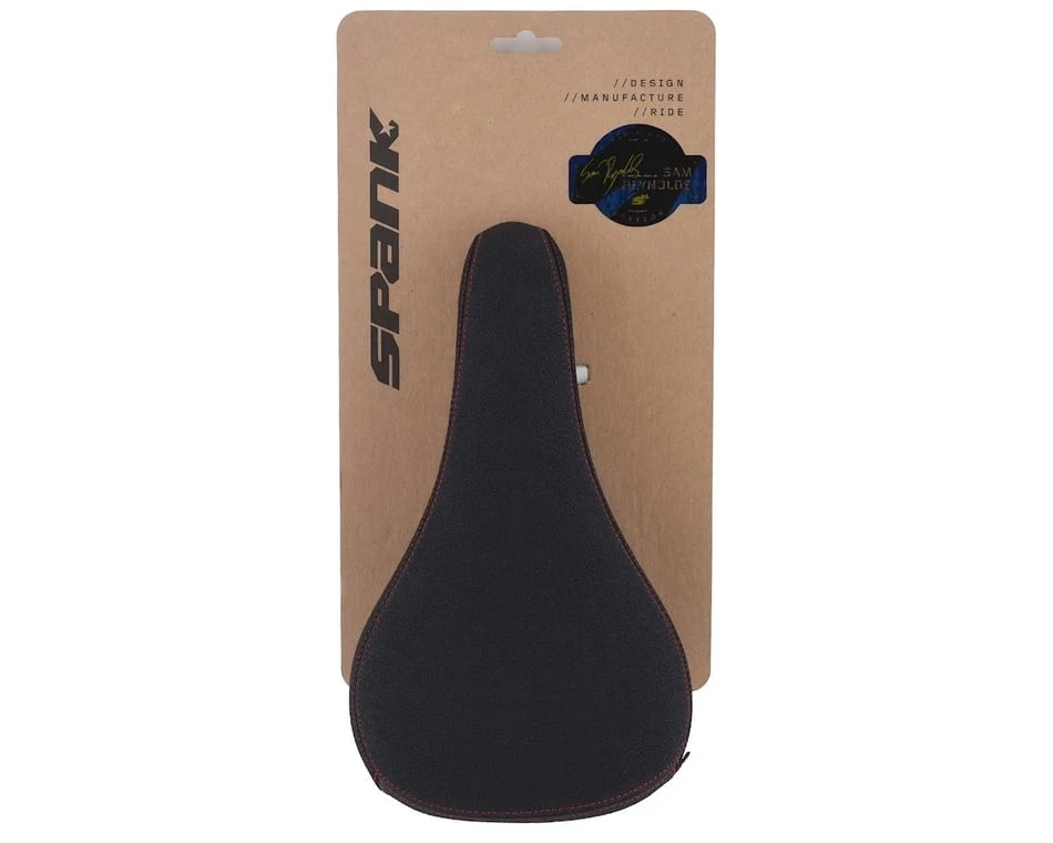 Spank Spoon Sniff Sam Reynolds Saddle (Black) (Chromoly Rails) (144mm) - Image 5