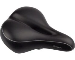 Velo Voam Cloud O Saddle (Black) (Steel Rails) (211mm)