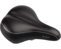 Velo Voam Cloud Saddle (Black) (Steel Rails) (211mm)