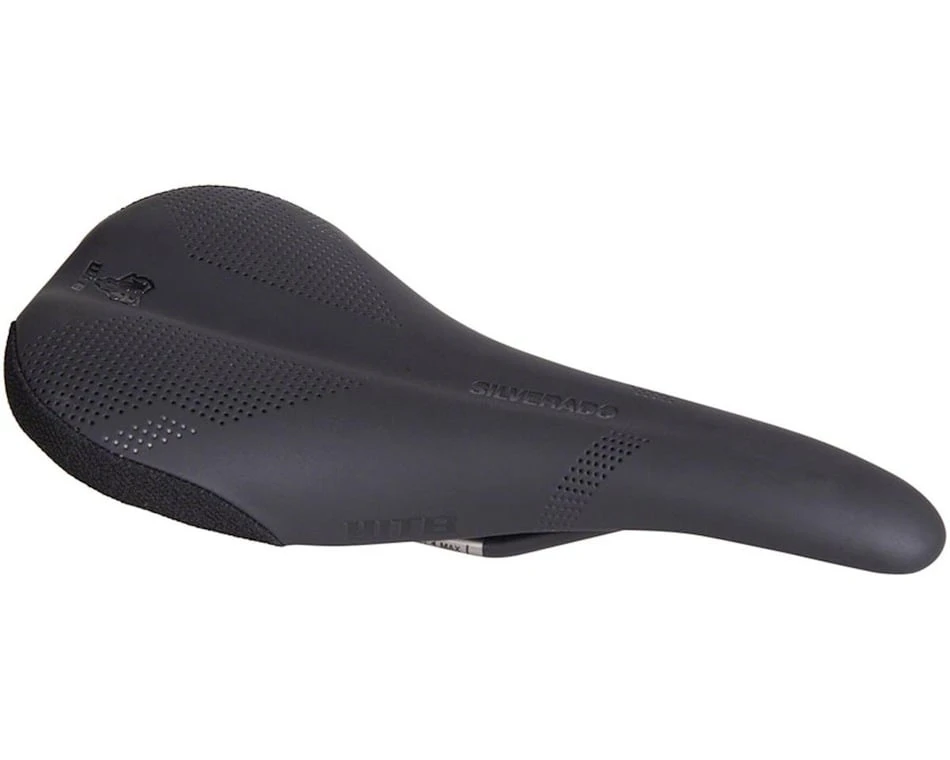 WTB Silverado Saddle (Black) (Titanium Rails) (Narrow) (135mm)
