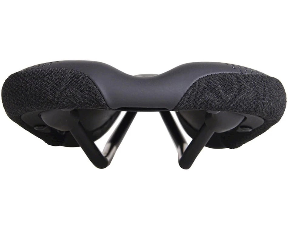 WTB Silverado Saddle (Black) (Titanium Rails) (Narrow) (135mm) - Image 3