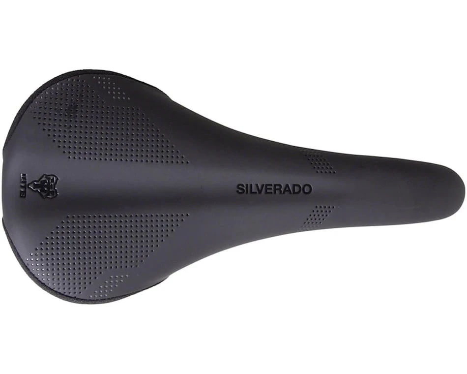 WTB Silverado Saddle (Black) (Titanium Rails) (Narrow) (135mm) - Image 4