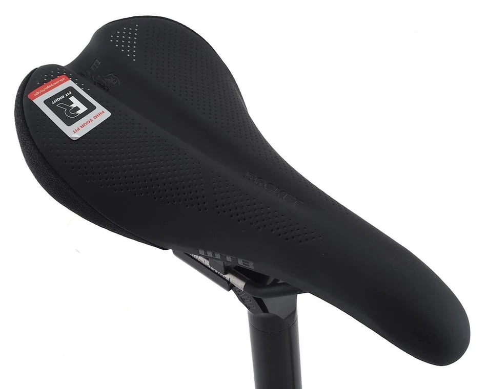 WTB Rocket Saddle (Black) (Titanium Rails) (Narrow) (130mm)