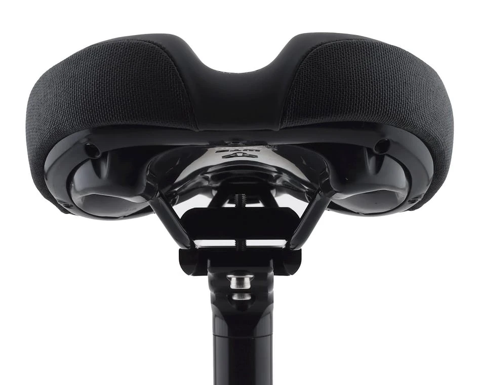 WTB Comfort Saddle (Black) (Steel Rails) (Wide) (Wide) (174mm) - Image 3