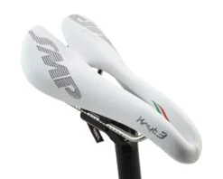 Selle SMP Kryt 3 Saddle (White) (AISI 304 Rails) (132mm)