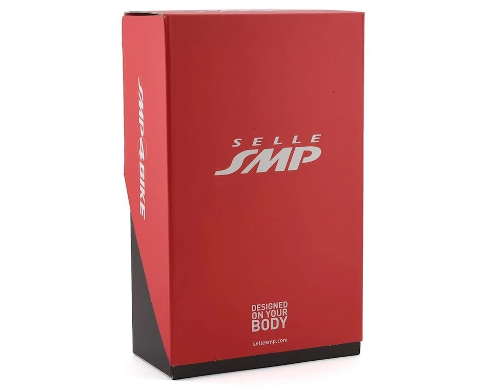 Selle SMP Evolution Saddle (Black) (AISI 304 Rails) (129mm) - Image 5